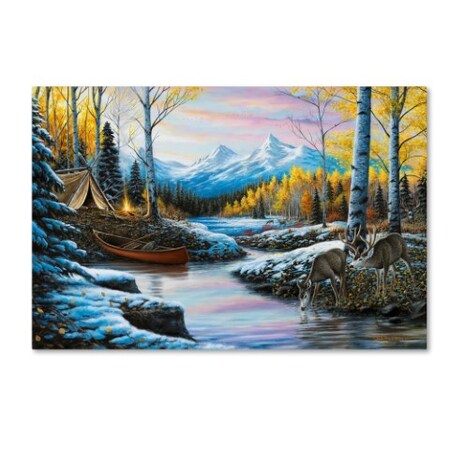 Trademark Fine Art Chuck Black 'High Country Love' Canvas Art, 16x24 ALI16393-C1624GG